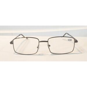 NWT CessBlu Metal Blue Light Reading Glasses 2.50x Unisex 87295 D5